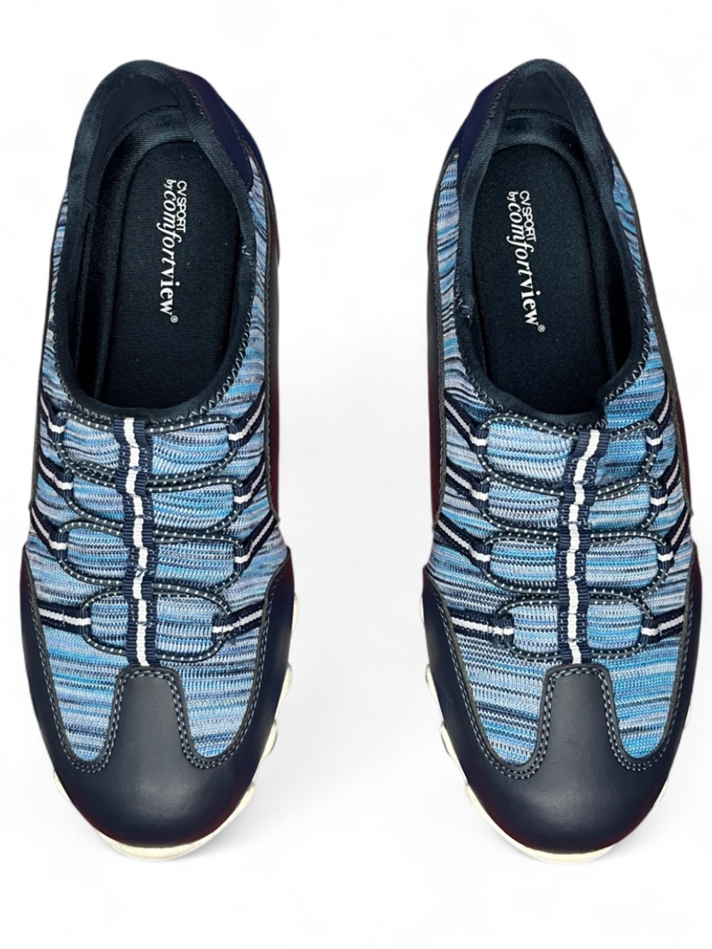 NEW Comfortview CV Sport Tory No Lace Slip-On Bungee Closure Sneakers Size 8.5